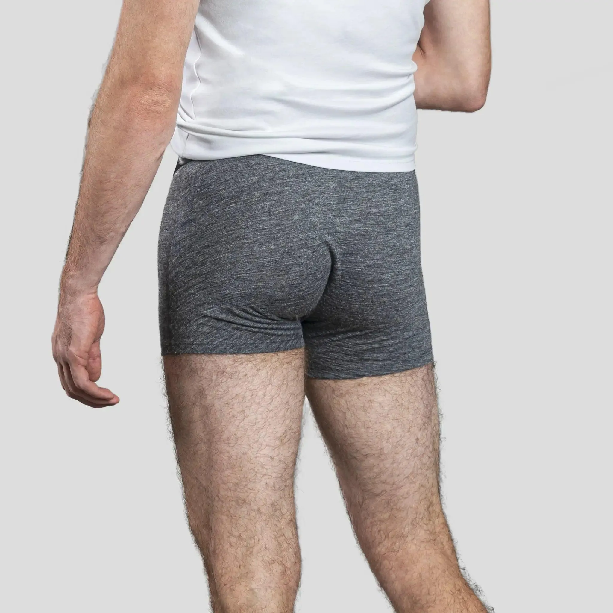 3 Pack - Men's Alpaca Wool Boxer Briefs: 160 Ultralight