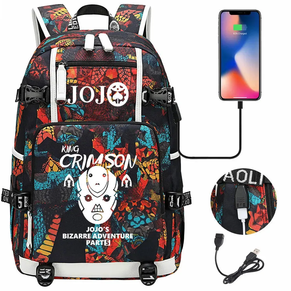 Adventure Backpack Multifunction Usb Charging School Bag for Teens Men and Women Travel