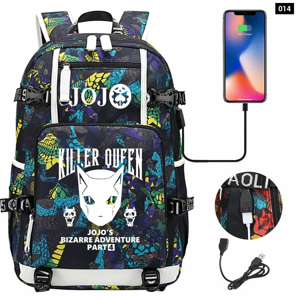 Adventure Backpack Multifunction Usb Charging School Bag for Teens Men and Women Travel