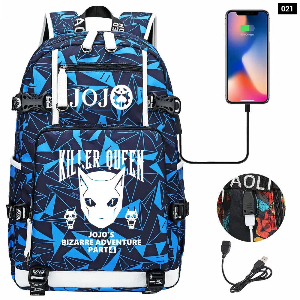 Adventure Backpack Multifunction Usb Charging School Bag for Teens Men and Women Travel