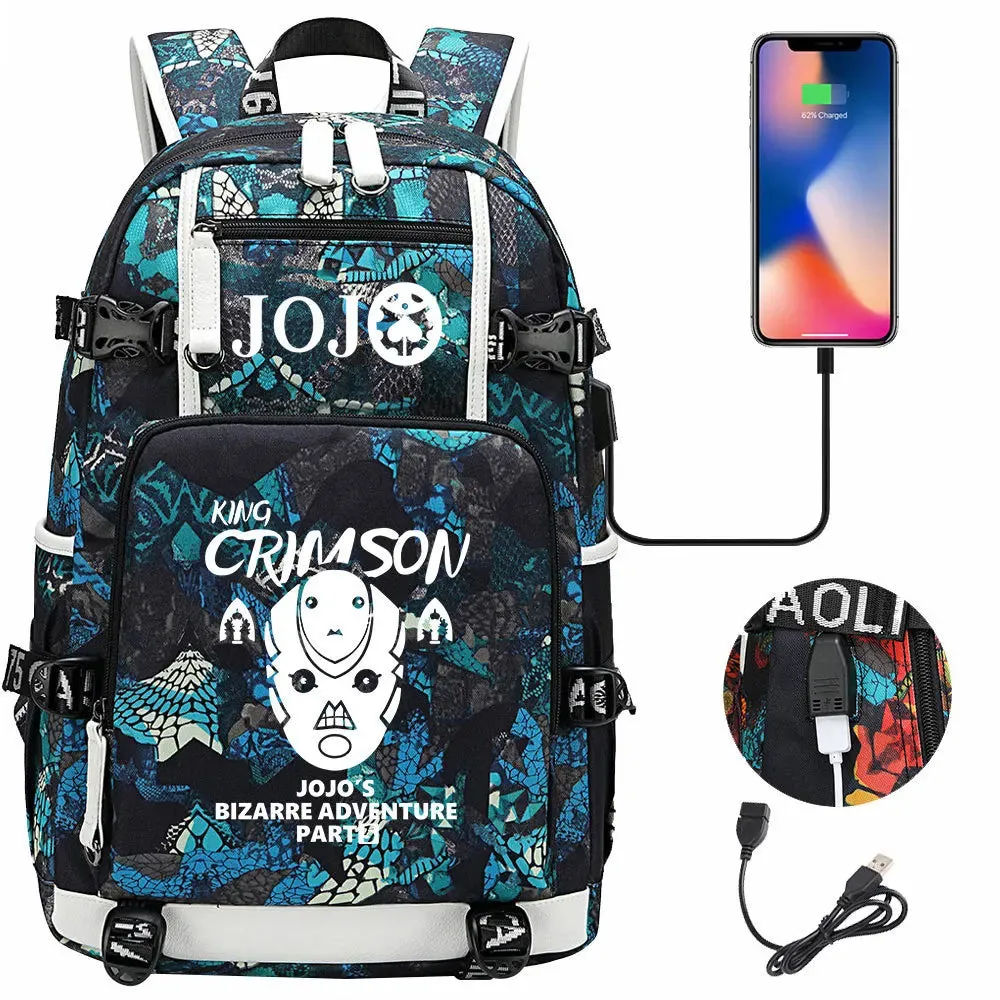 Adventure Backpack Multifunction Usb Charging School Bag for Teens Men and Women Travel
