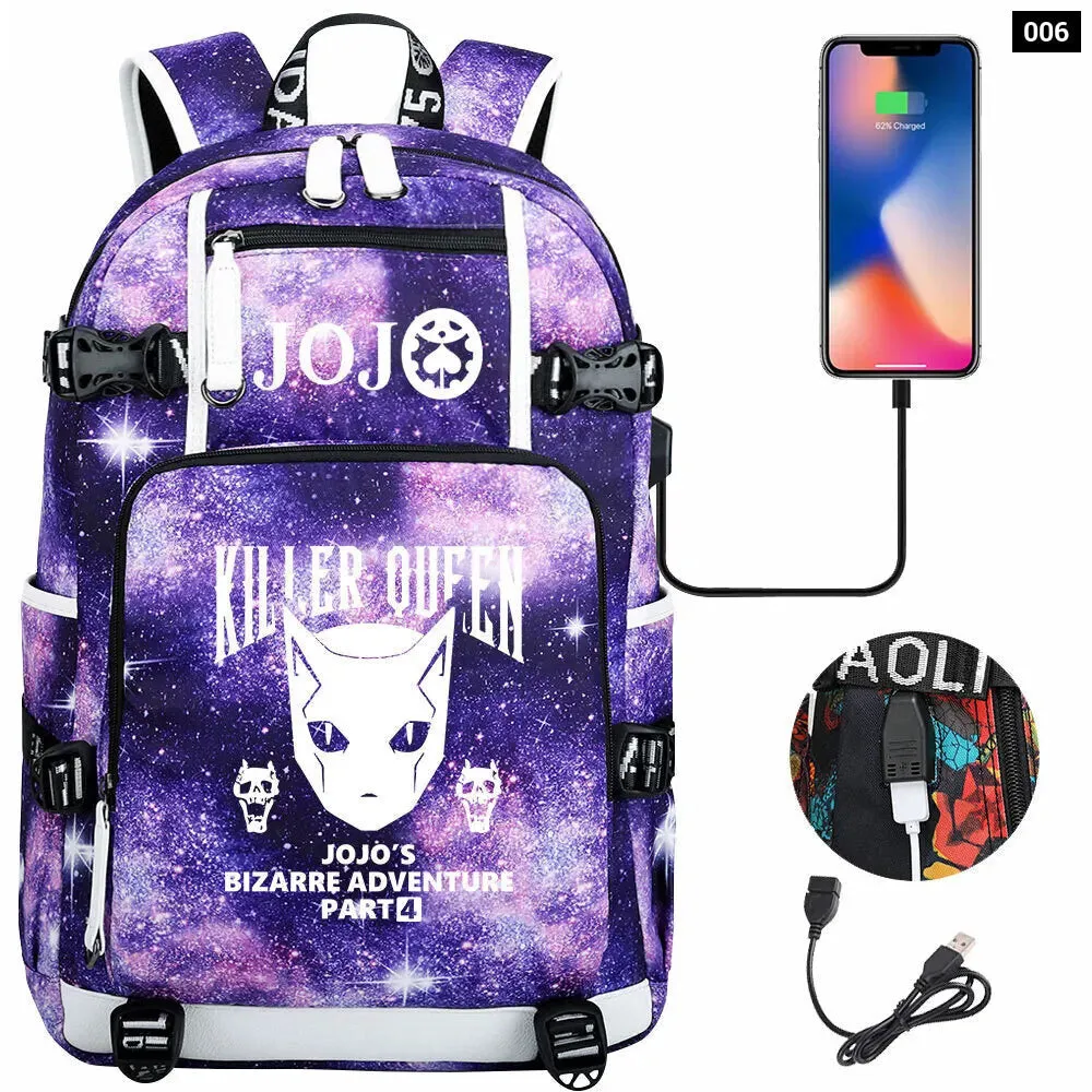 Adventure Backpack Multifunction Usb Charging School Bag for Teens Men and Women Travel