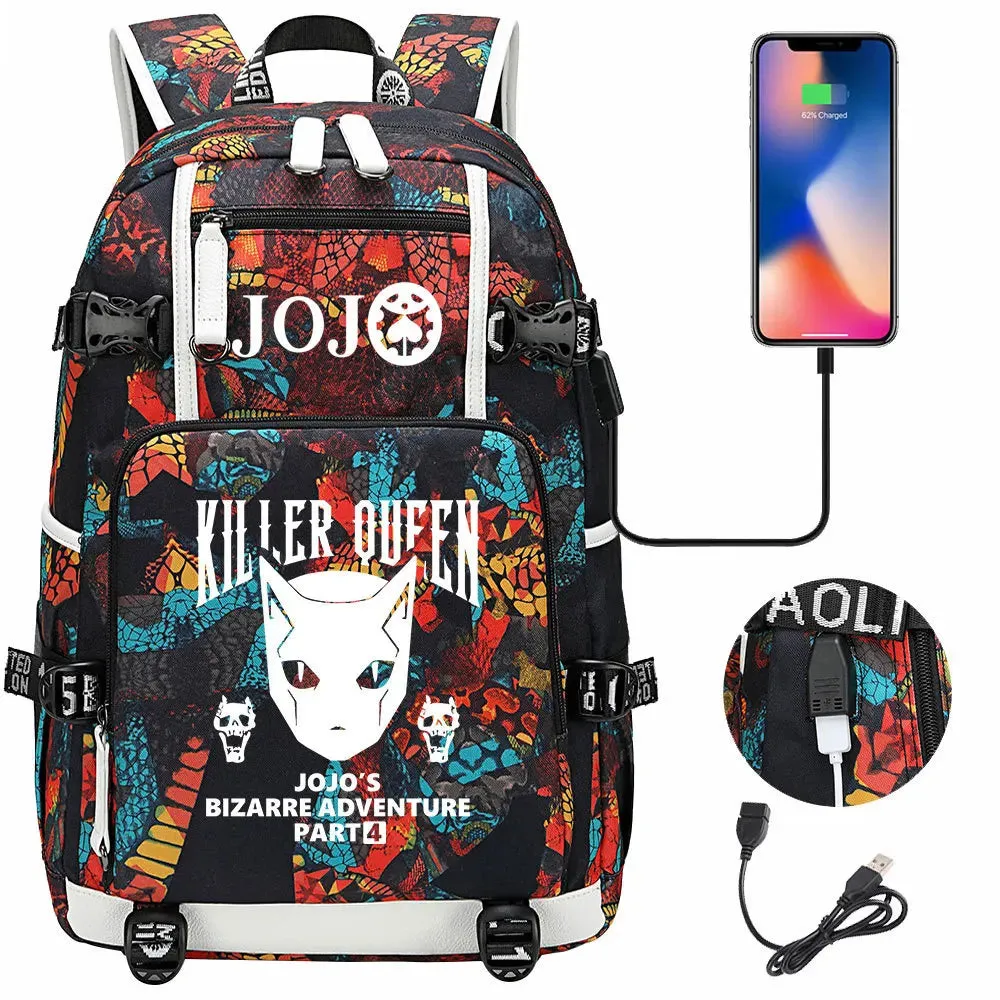 Adventure Backpack Multifunction Usb Charging School Bag for Teens Men and Women Travel