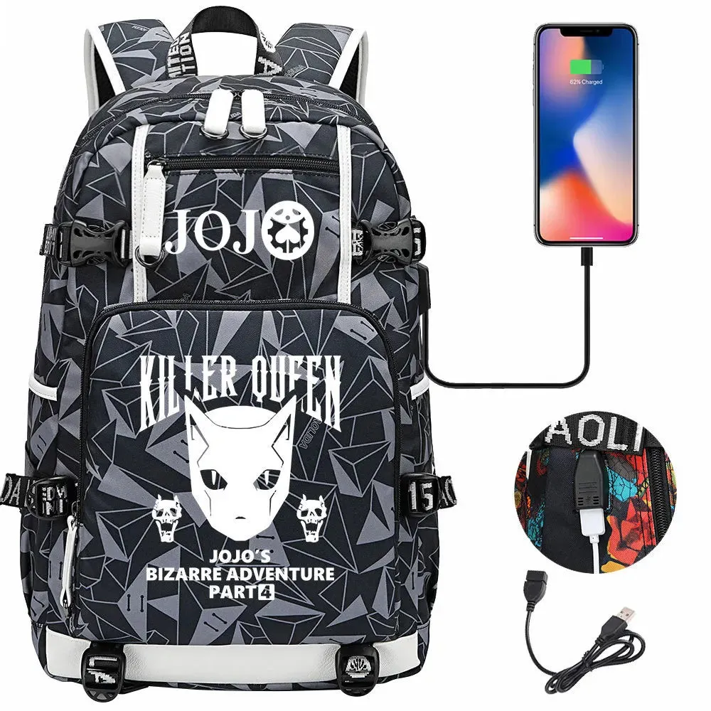 Adventure Backpack Multifunction Usb Charging School Bag for Teens Men and Women Travel