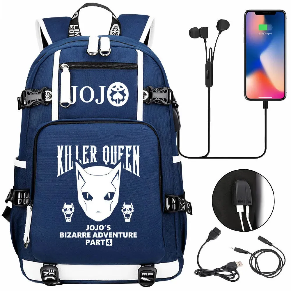 Adventure Backpack Multifunction Usb Charging School Bag for Teens Men and Women Travel