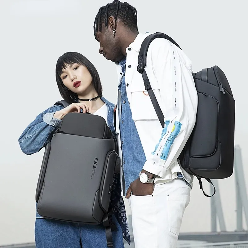 Business Laptop Backpack for Men Anti theft TSA Lock With USB Charging Waterproof 15.6 inch