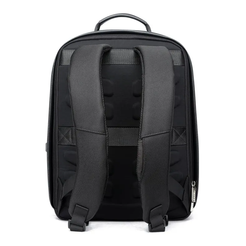 Business Waterproof Anti-Theft Double Shoulder Bag With Usb Port - 27X16.5X40Cm Black