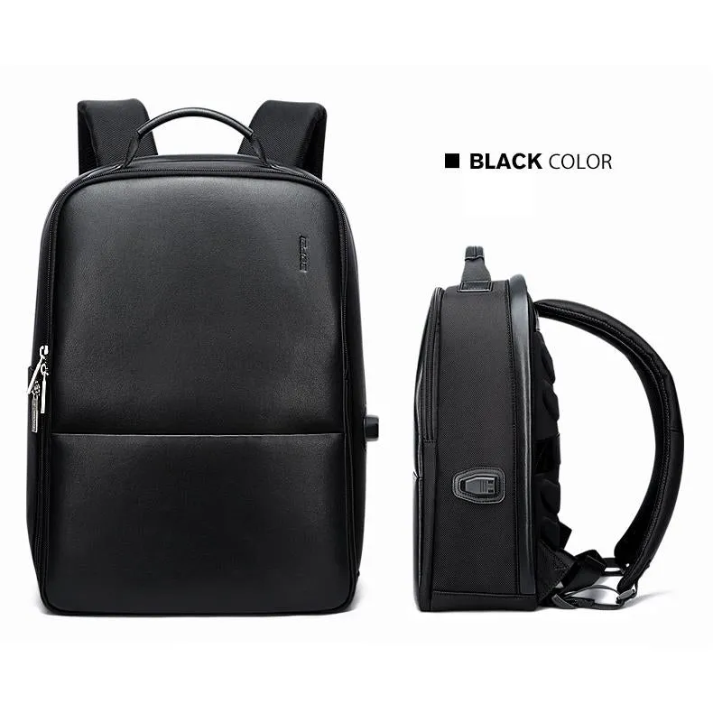 Business Waterproof Anti-Theft Double Shoulder Bag With Usb Port - 27X16.5X40Cm Black