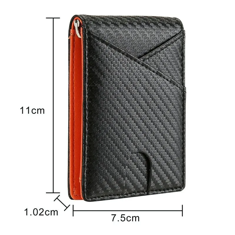Carbon Fiber Business Wallet for Men - Rfid Protection