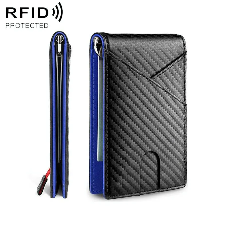 Carbon Fiber Business Wallet for Men - Rfid Protection