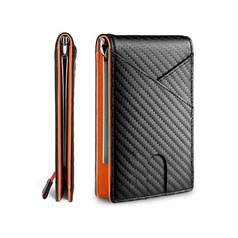 Carbon Fiber Business Wallet for Men - Rfid Protection