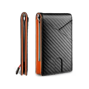 Carbon Fiber Business Wallet for Men - Rfid Protection
