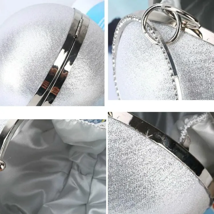 Chic Round Ball Clutch for Evening Events
