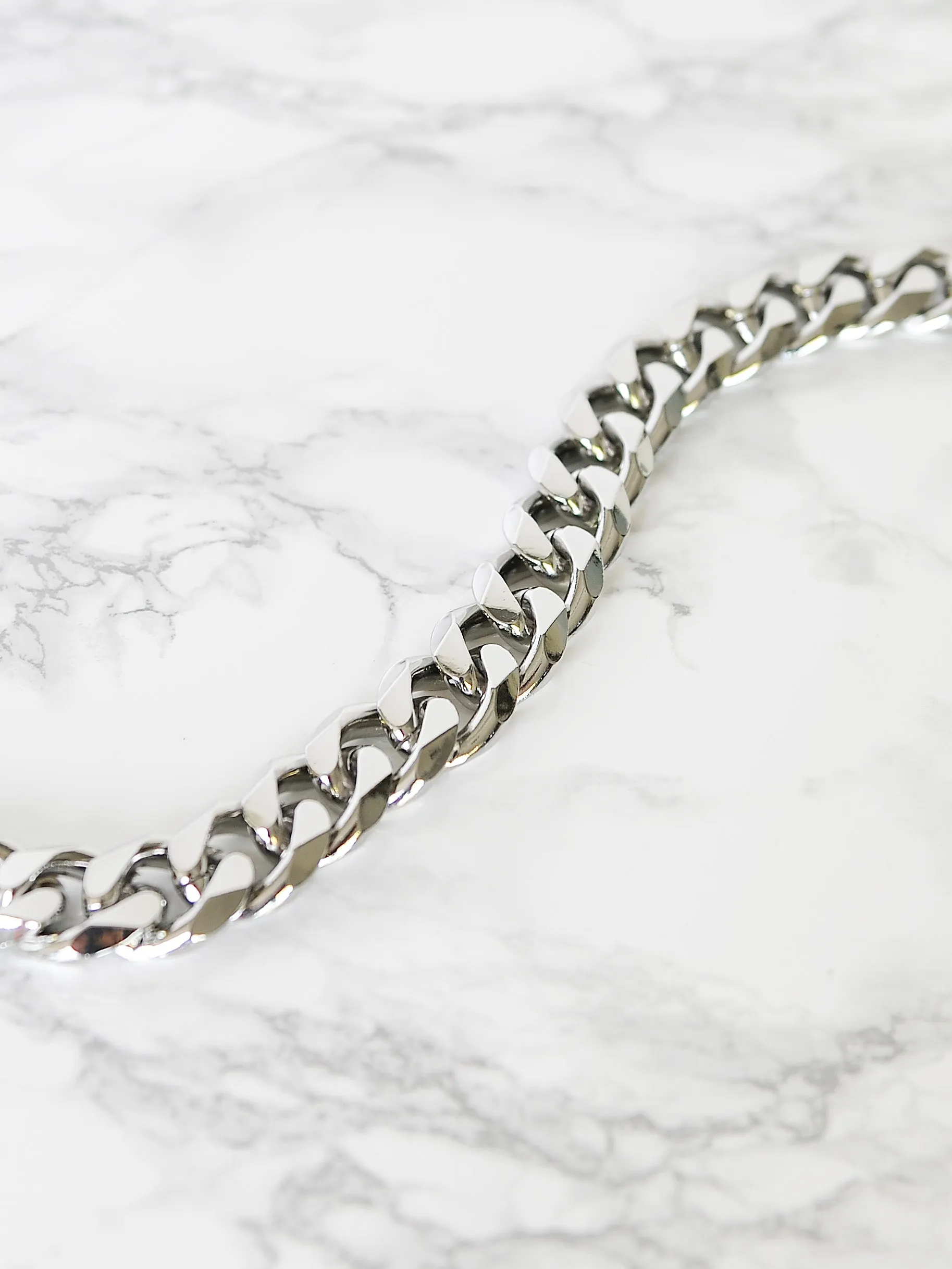 Classic Silver Bag Chain