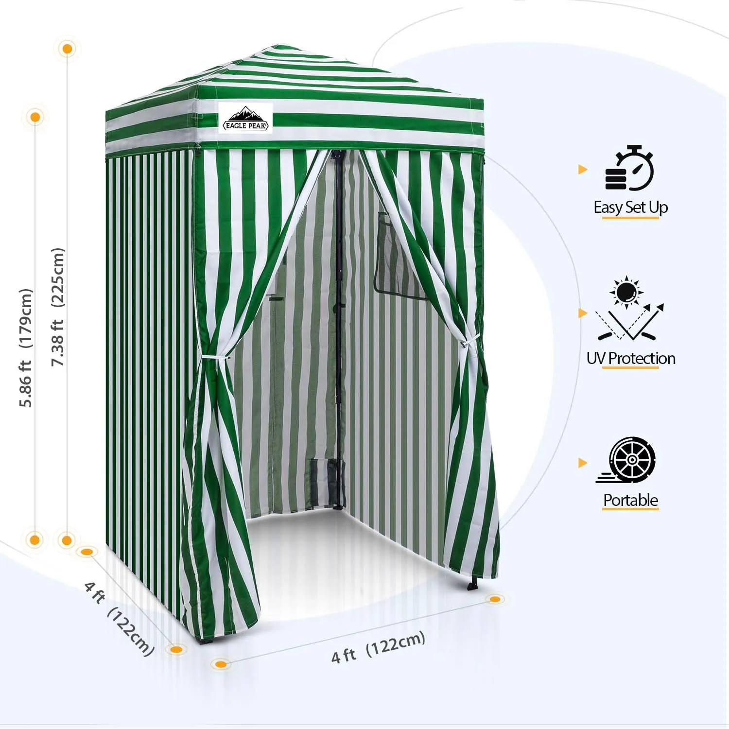 Flex Ultra Compact 4x4 Pop Up Changing Room Canopy