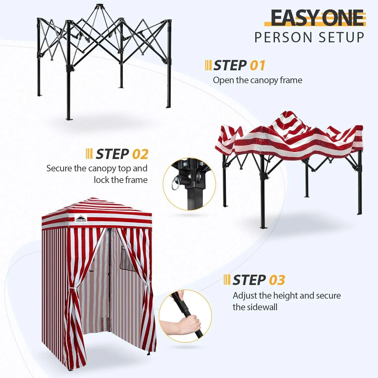 Flex Ultra Compact 4x4 Pop Up Changing Room Canopy