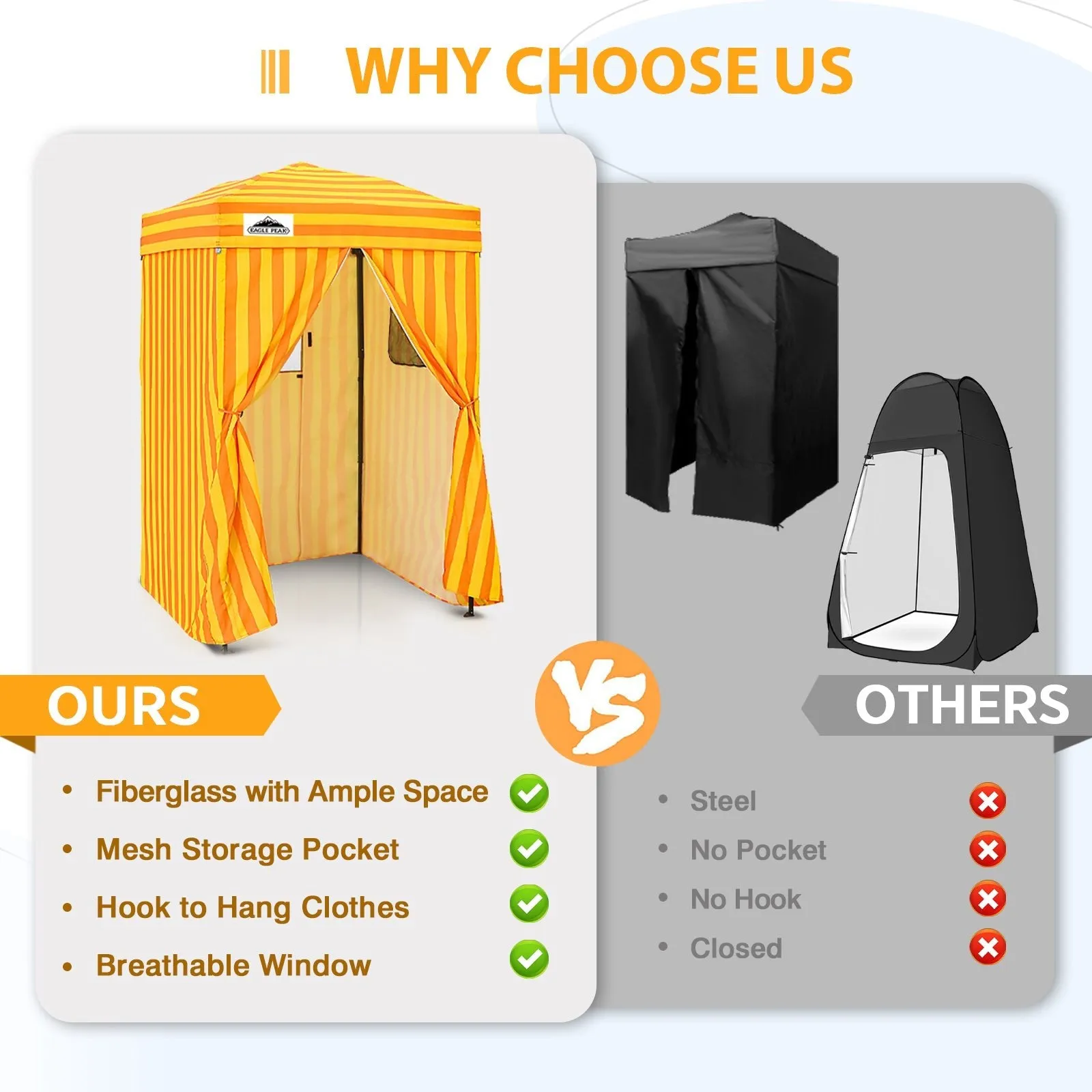 Flex Ultra Compact 4x4 Pop Up Changing Room Canopy