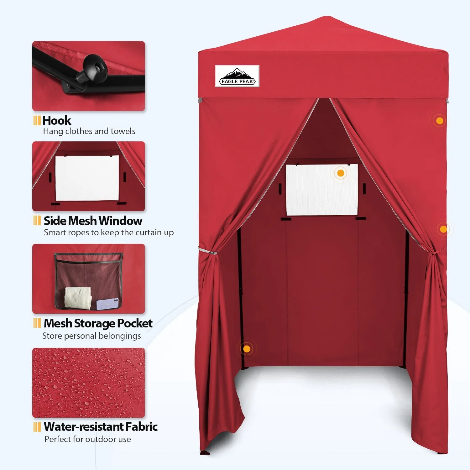 Flex Ultra Compact 4x4 Pop Up Changing Room Canopy