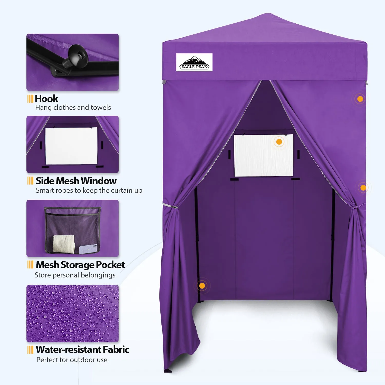 Flex Ultra Compact 4x4 Pop Up Changing Room Canopy