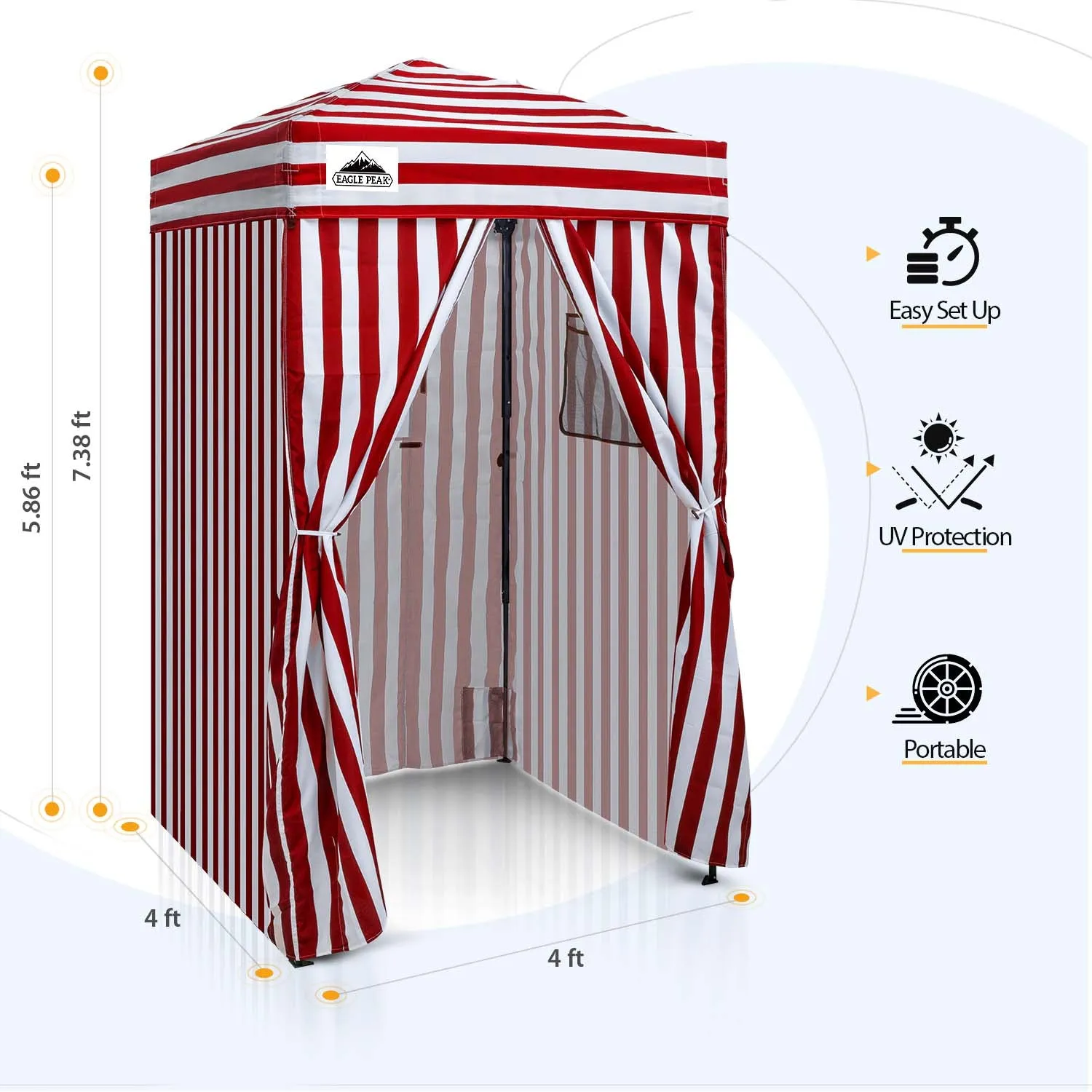 Flex Ultra Compact 4x4 Pop Up Changing Room Canopy