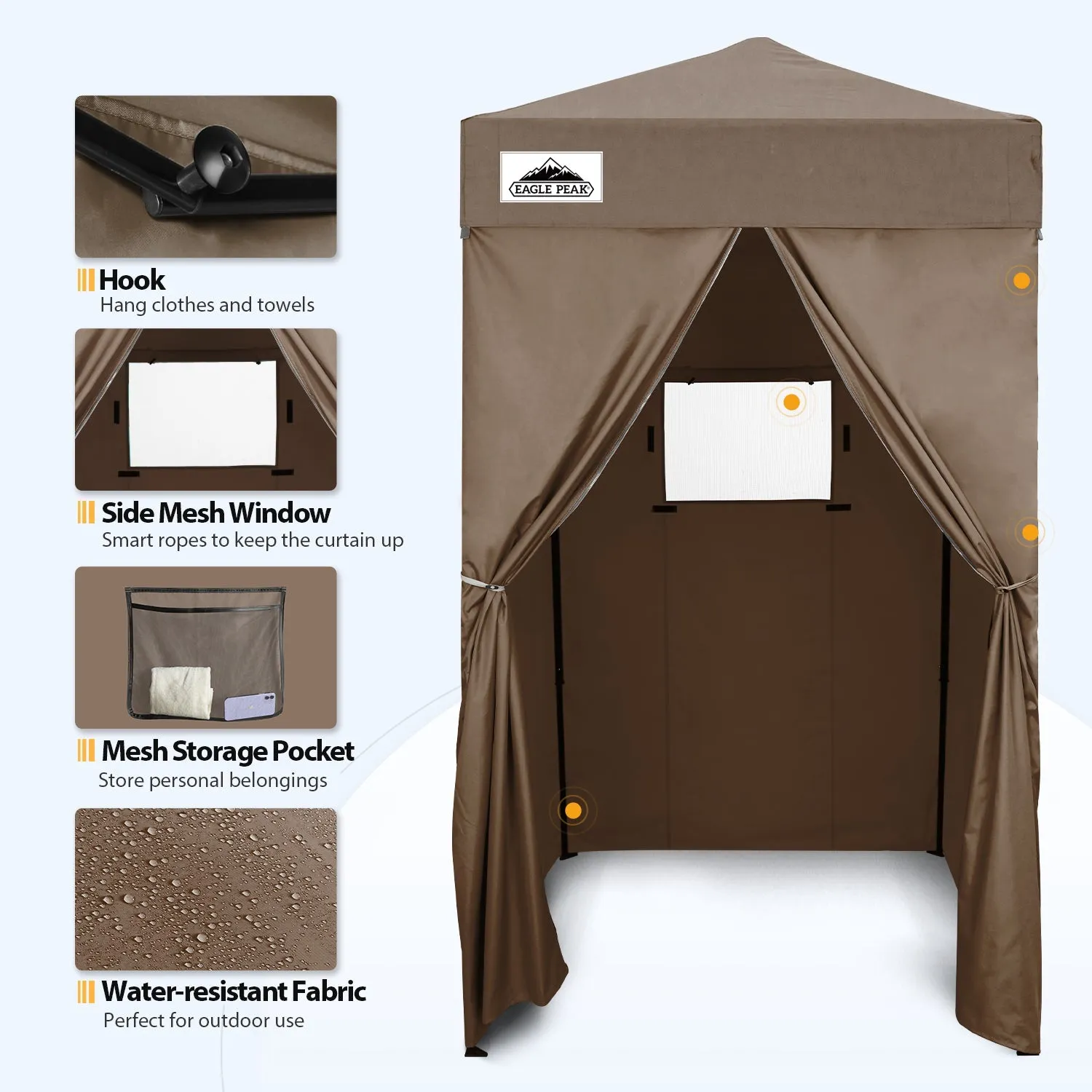 Flex Ultra Compact 4x4 Pop Up Changing Room Canopy