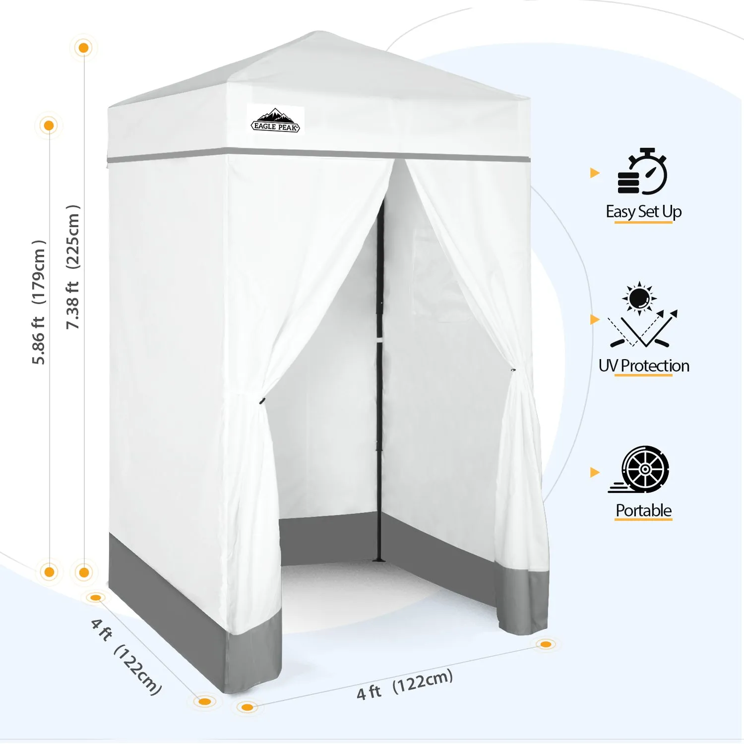 Flex Ultra Compact 4x4 Pop Up Changing Room Canopy