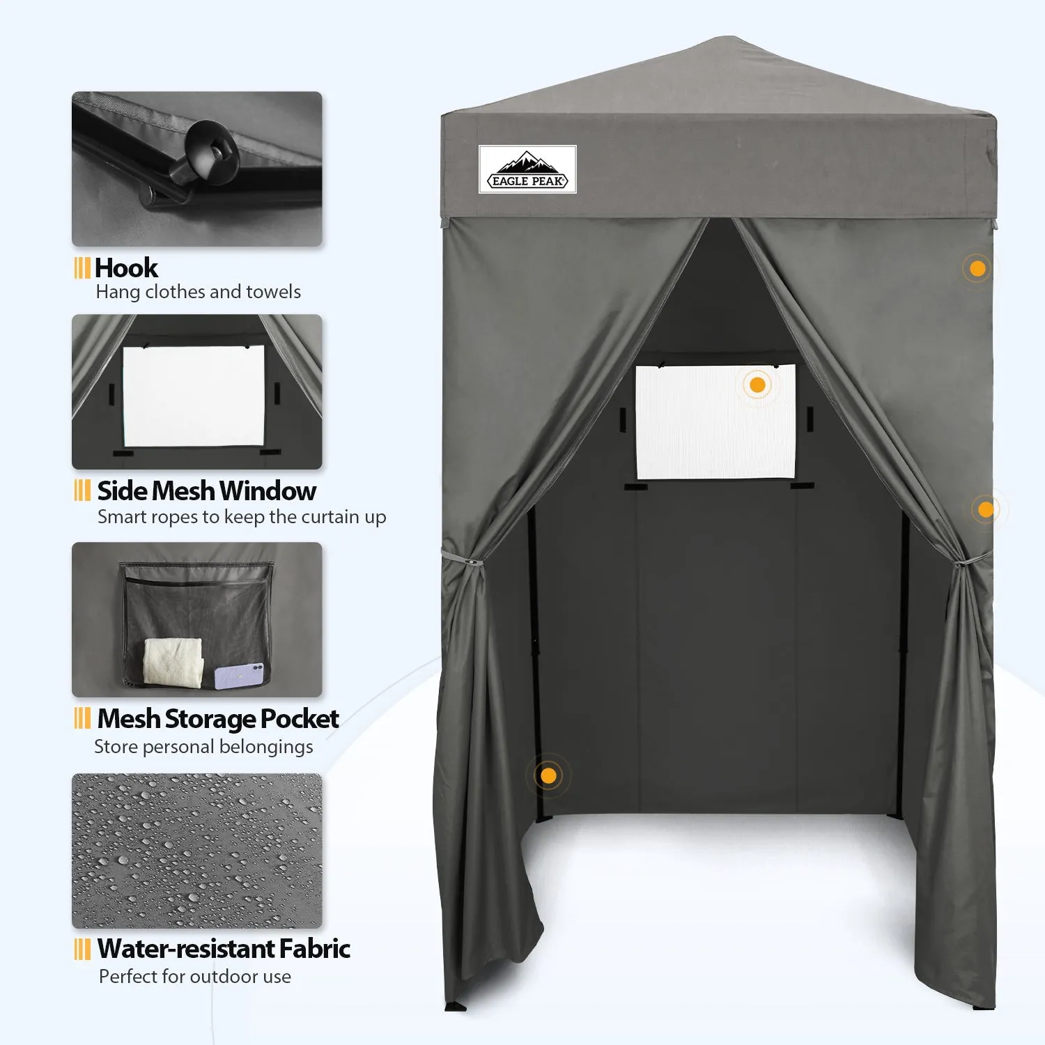 Flex Ultra Compact 4x4 Pop Up Changing Room Canopy
