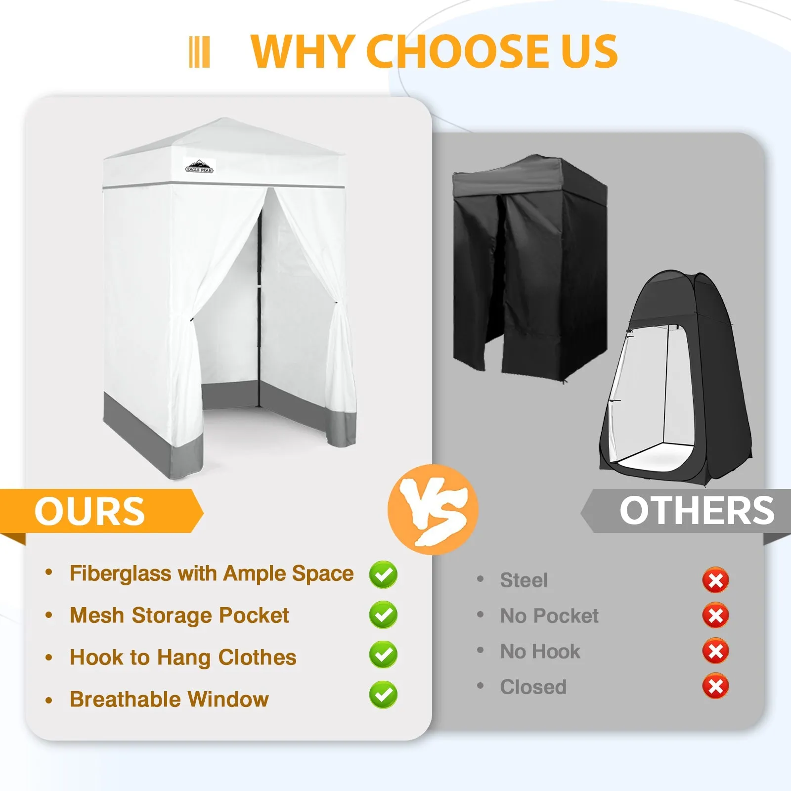 Flex Ultra Compact 4x4 Pop Up Changing Room Canopy