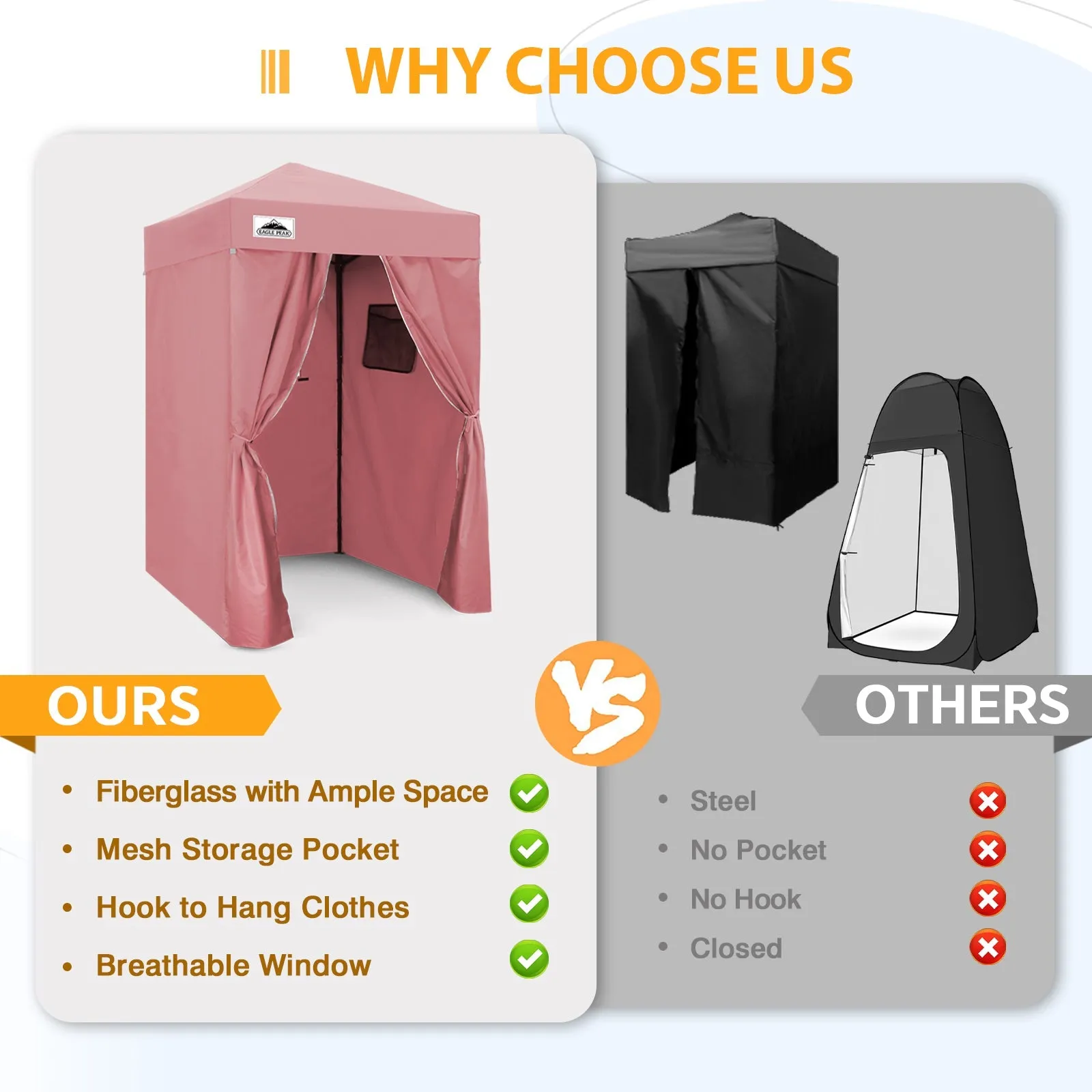 Flex Ultra Compact 4x4 Pop Up Changing Room Canopy