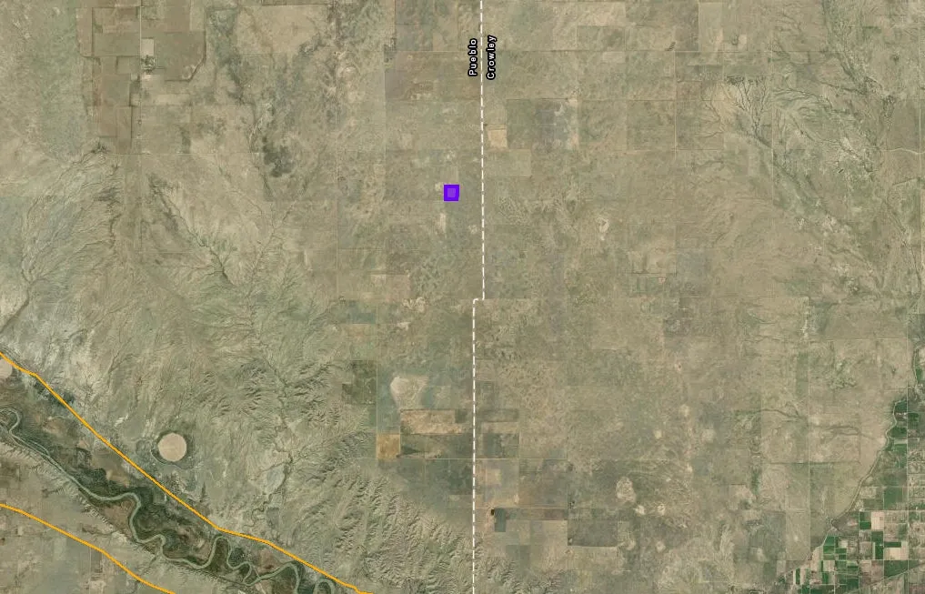 #L10379-1 40 Acres in Pueblo County CO $49,900.00 ($510.69 / Month)