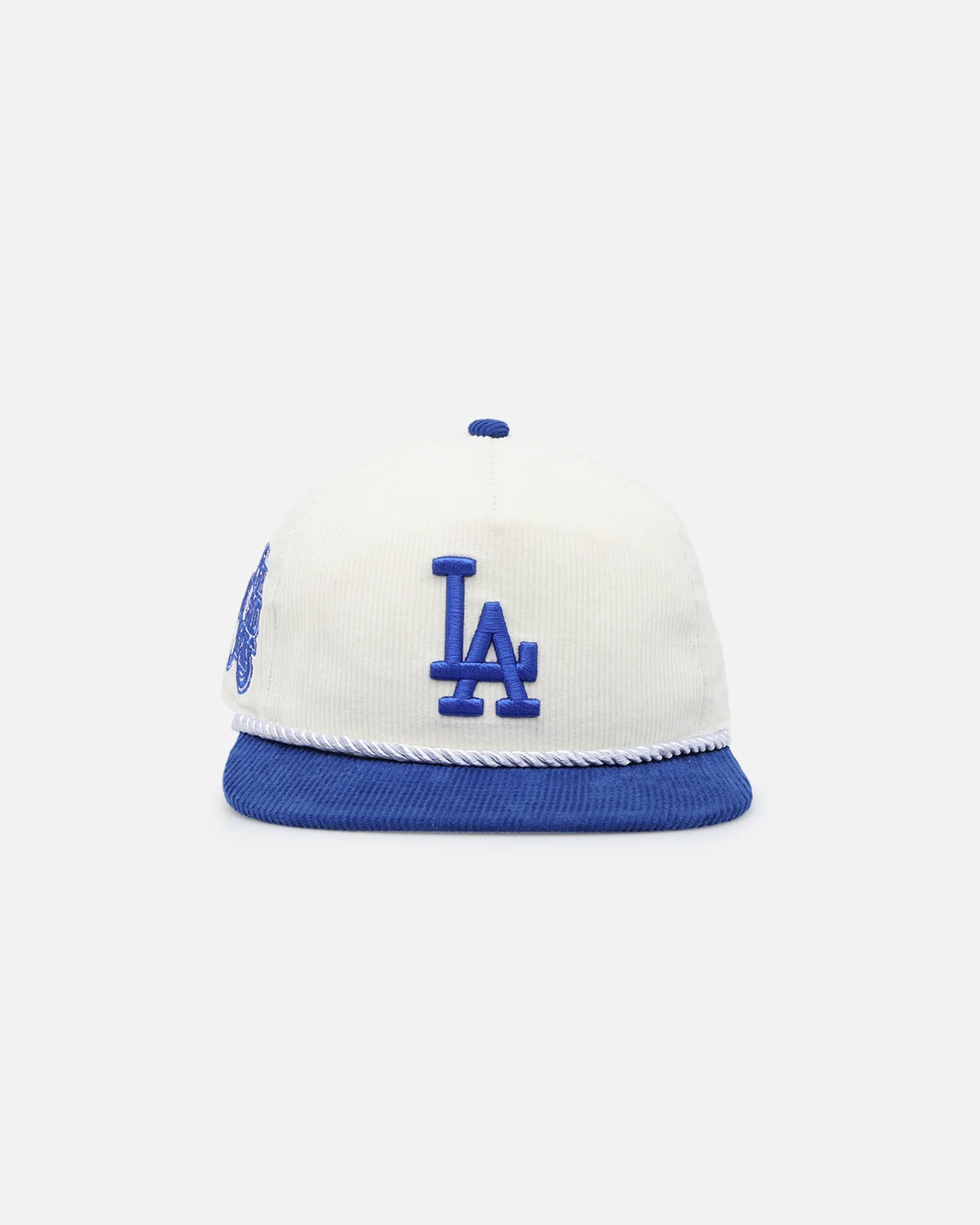 New Era Los Angeles Dodgers '2-Tone Corduroy' Golfer Snapback Chrome/Royal