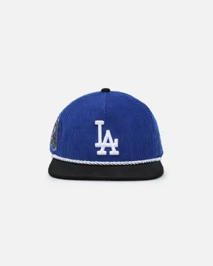 New Era Los Angeles Dodgers '2-Tone Corduroy' Golfer Snapback Royal/Black