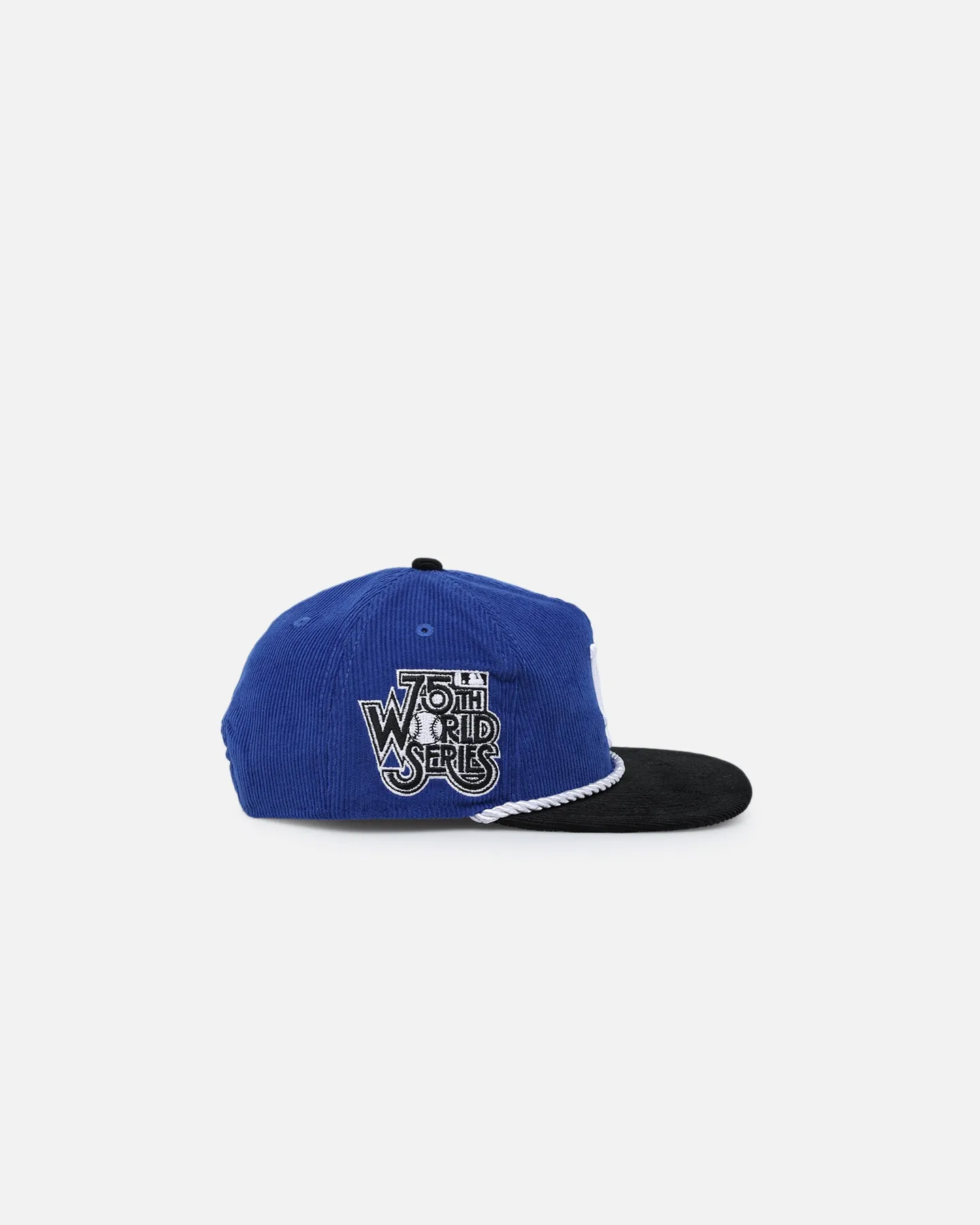 New Era Los Angeles Dodgers '2-Tone Corduroy' Golfer Snapback Royal/Black