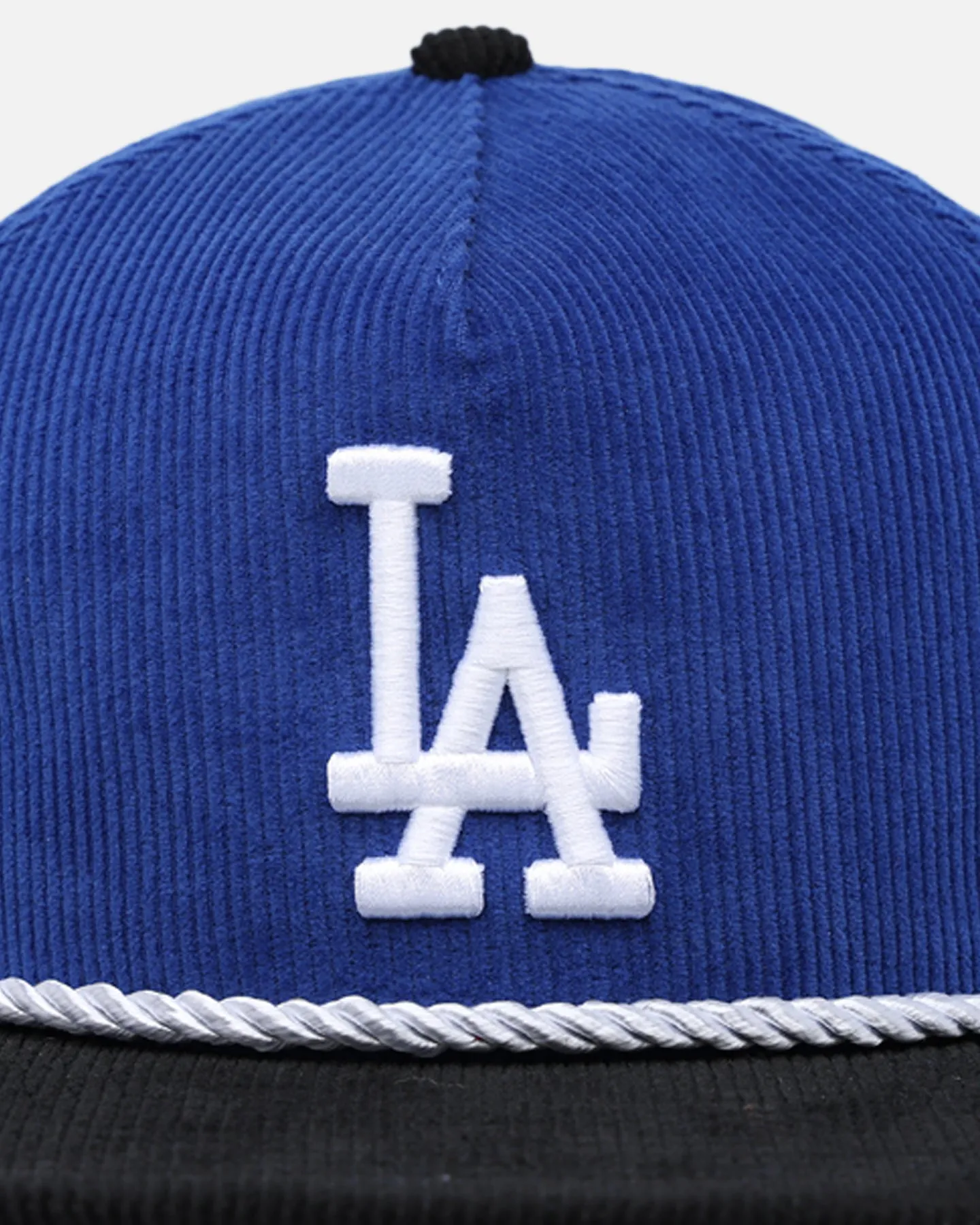 New Era Los Angeles Dodgers '2-Tone Corduroy' Golfer Snapback Royal/Black