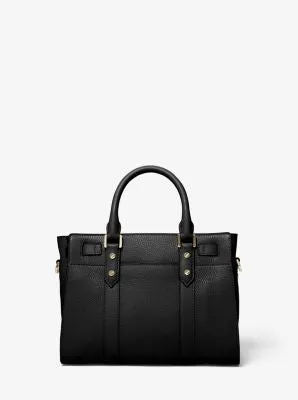 Nouveau Hamilton Small Pebbled Leather Satchel