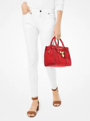 Nouveau Hamilton Small Pebbled Leather Satchel