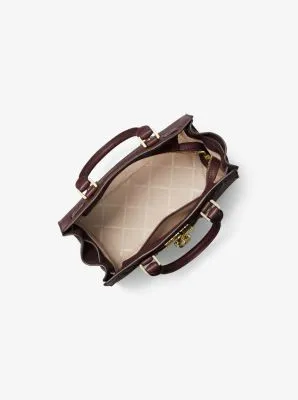 Nouveau Hamilton Small Pebbled Leather Satchel