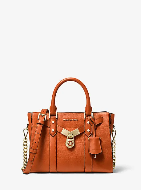 Nouveau Hamilton Small Pebbled Leather Satchel
