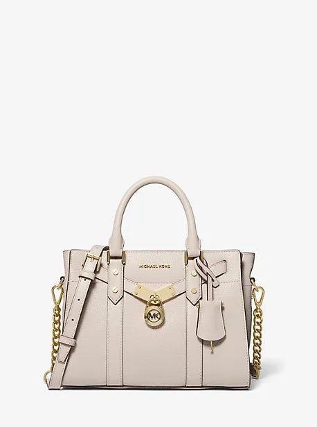 Nouveau Hamilton Small Pebbled Leather Satchel