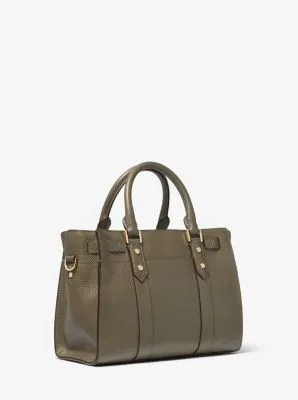 Nouveau Hamilton Small Pebbled Leather Satchel