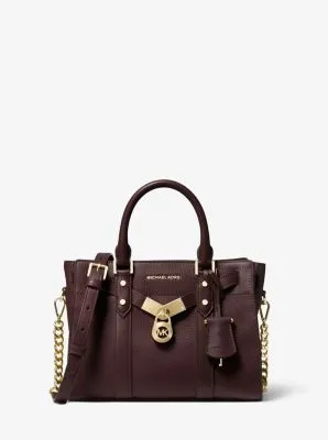 Nouveau Hamilton Small Pebbled Leather Satchel