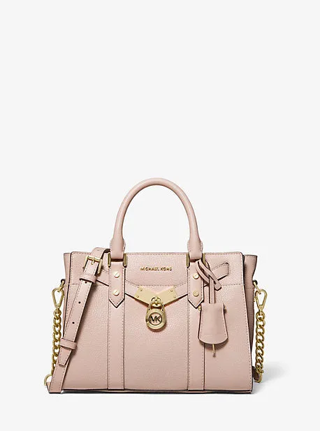 Nouveau Hamilton Small Pebbled Leather Satchel