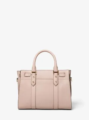 Nouveau Hamilton Small Pebbled Leather Satchel