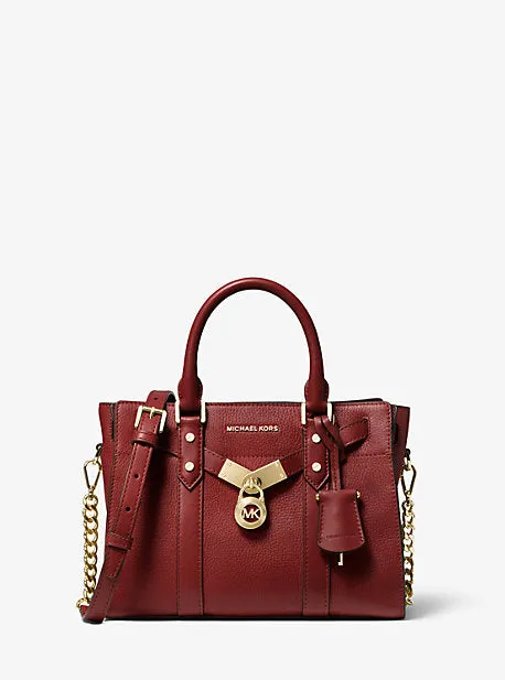 Nouveau Hamilton Small Pebbled Leather Satchel