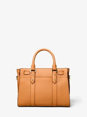 Nouveau Hamilton Small Pebbled Leather Satchel