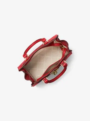 Nouveau Hamilton Small Pebbled Leather Satchel