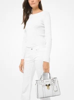 Nouveau Hamilton Small Pebbled Leather Satchel