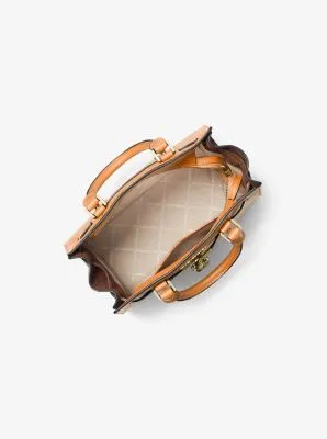 Nouveau Hamilton Small Pebbled Leather Satchel