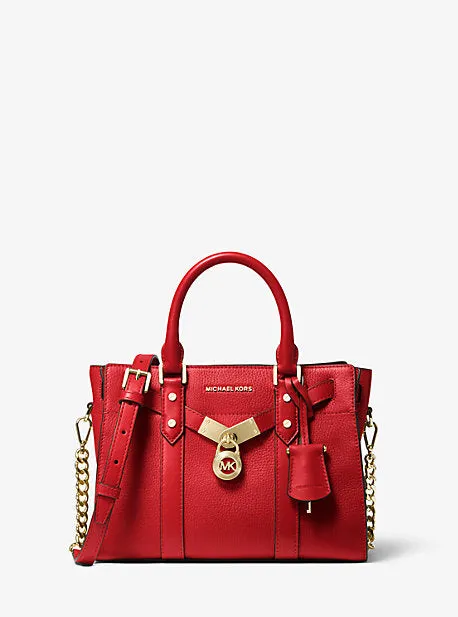Nouveau Hamilton Small Pebbled Leather Satchel