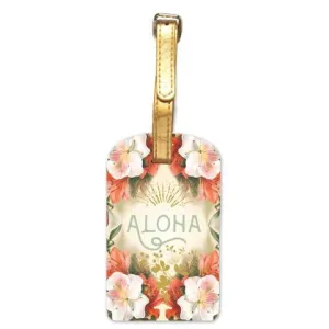 Papaya Art- Luggage Tag "Aloha"